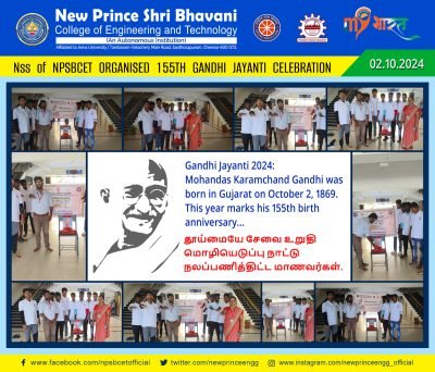 GANDHI JAYANTHI CELEBRATION